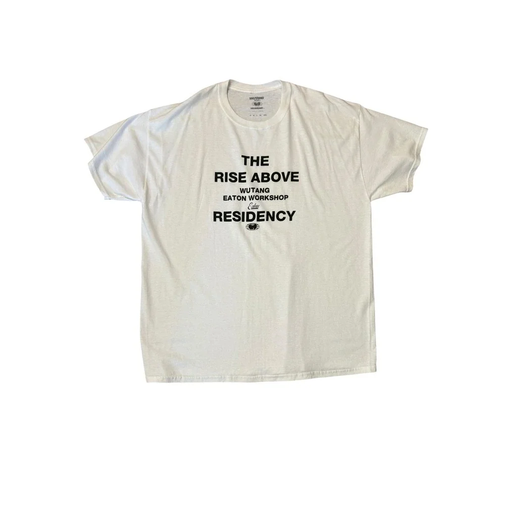 RARE Wu-Tang The Rise Above Eaton DC Workshop Residency Tee Wu Wear XL Merch